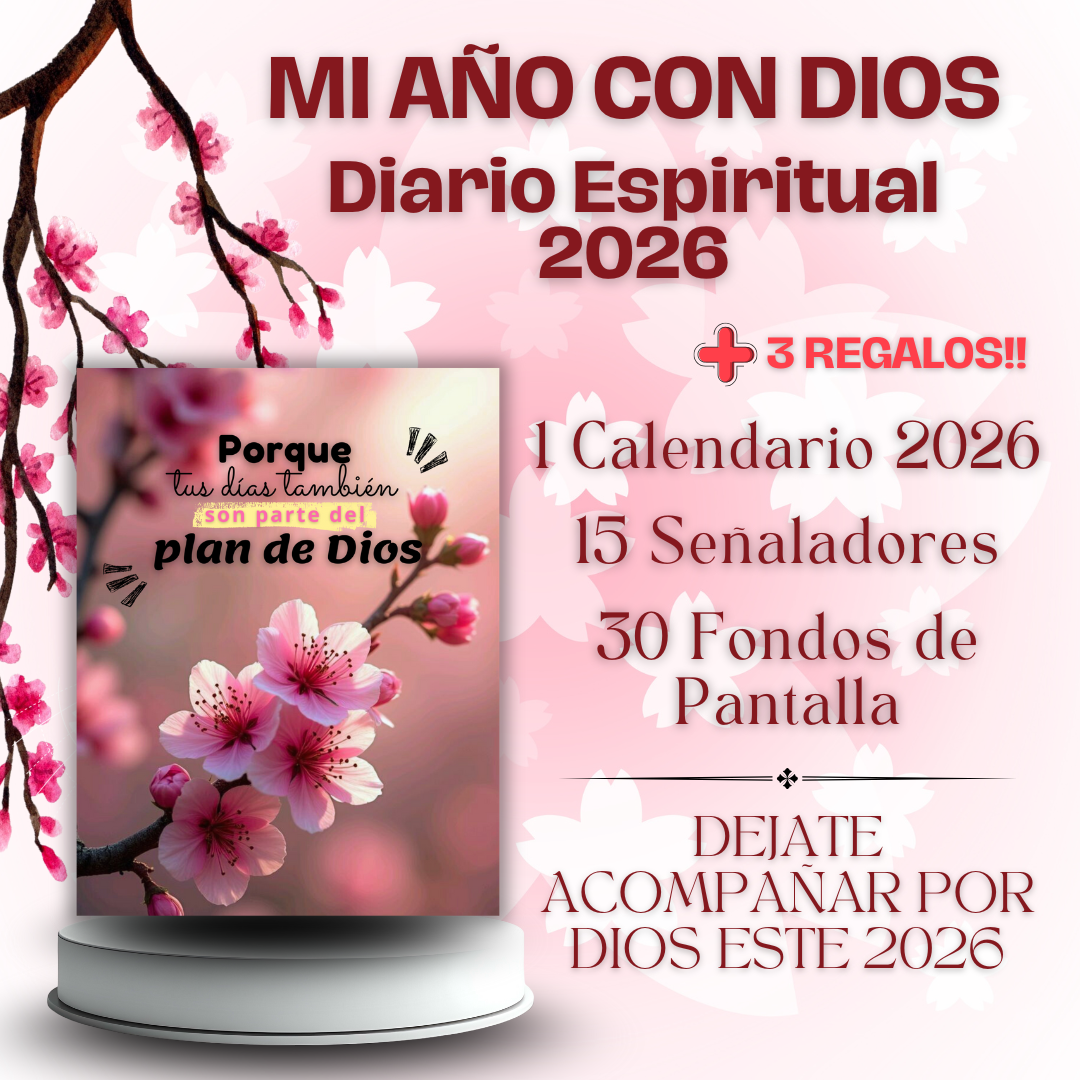 MI AÑO CON DIOS - Diario Espiritual 2026 + 3 Regalos